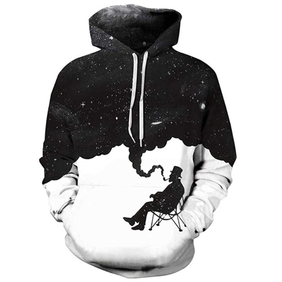 ModaBlackLabel Other - NEW!! Men's "Miami" Graphic Hoodie